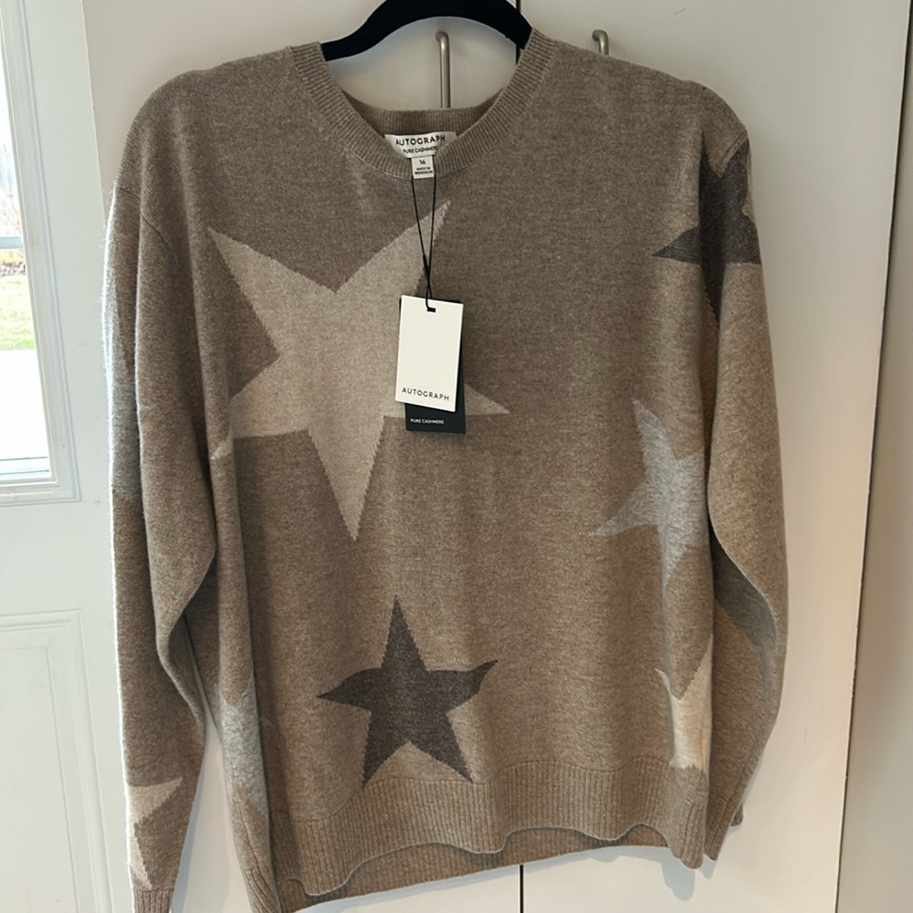 Women’s Autograph cashmere crewneck sweaters r sz 16 UK